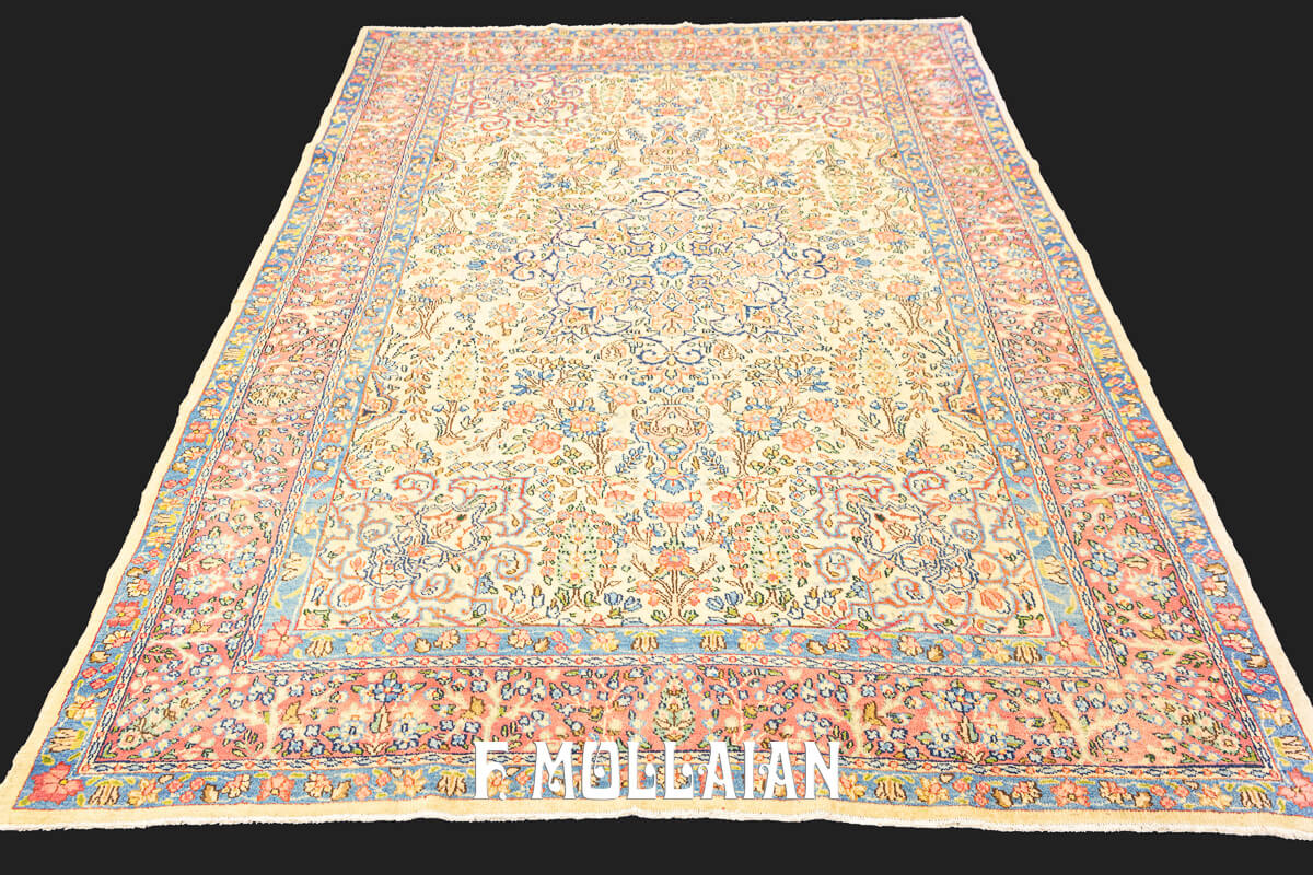 Tappeto Kirman Antico Colore Beige n°:39650818